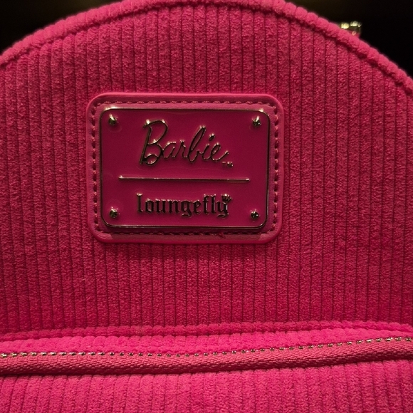 Loungefly Barbie Pink Kids Backpack - Picture 2 of 6